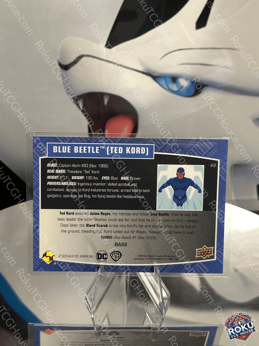 Blue Beetle (Ted Kord) - DC Annual 23-24 Card (NM)