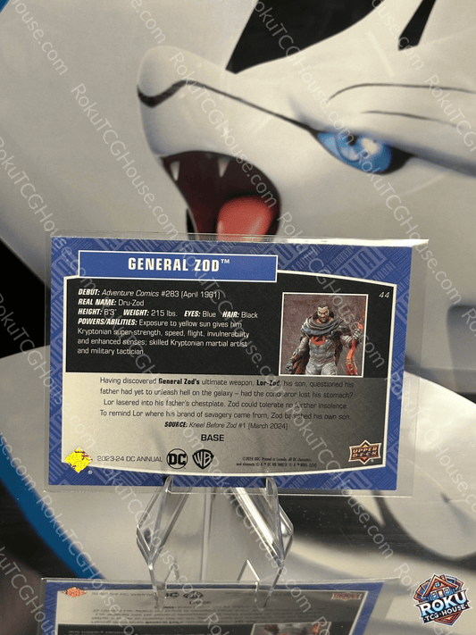 General Zod - DC Annual 23-24 Card (NM)
