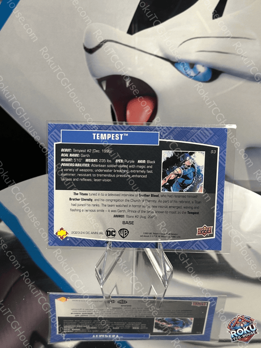 Tempest - DC Annual 23-24 Card (NM)