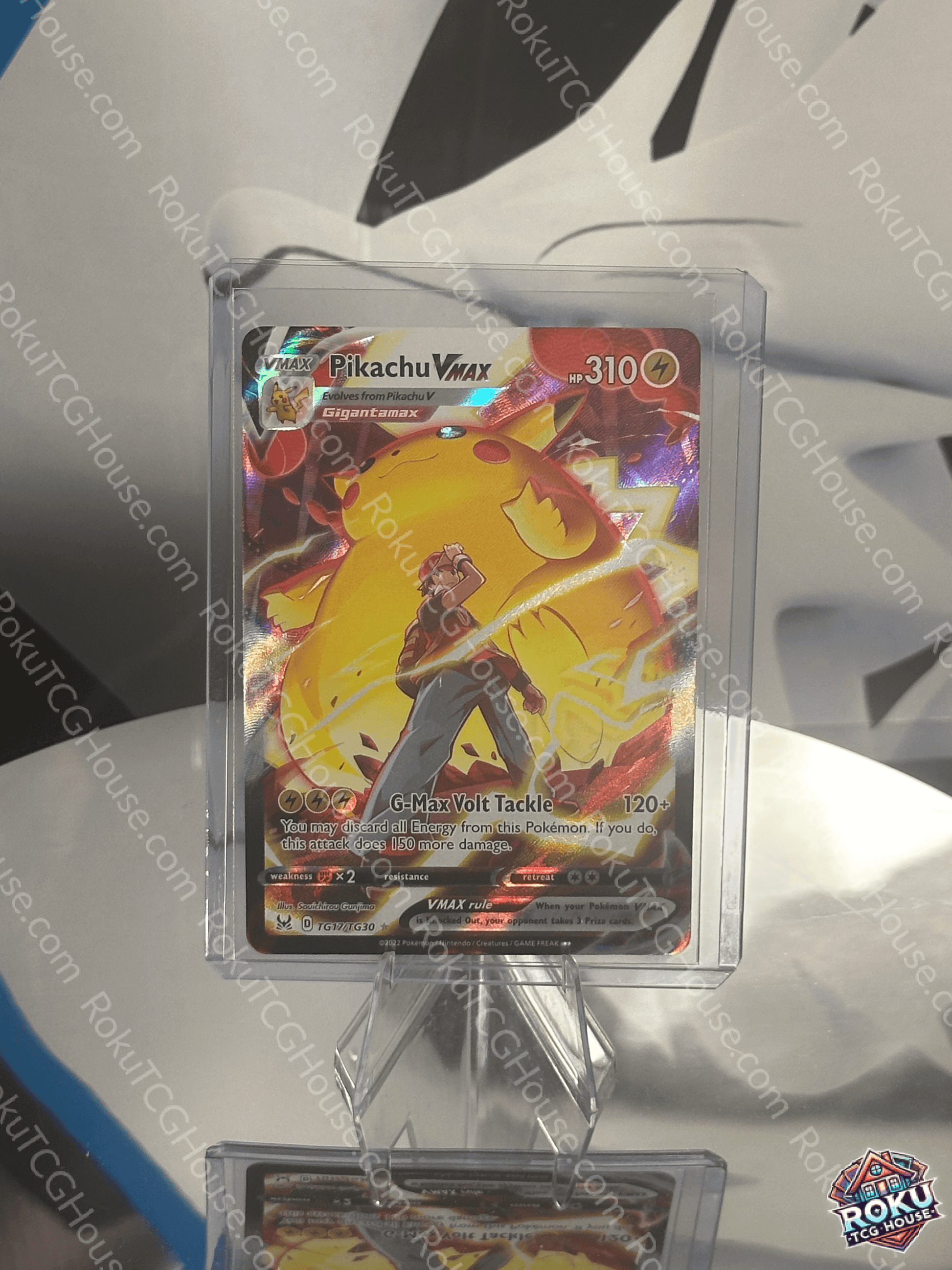 pikachu pokemon card lost origin Pikachu VMax - Lost Origin