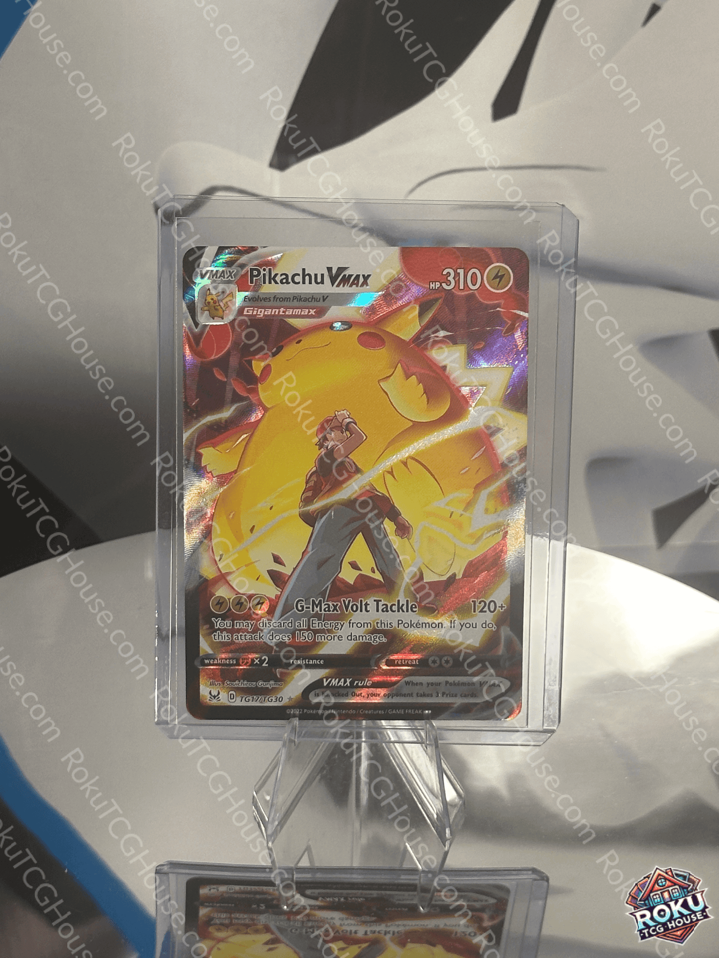 Pikachu VMax - Lost Origin - Pokemon Card (NM)