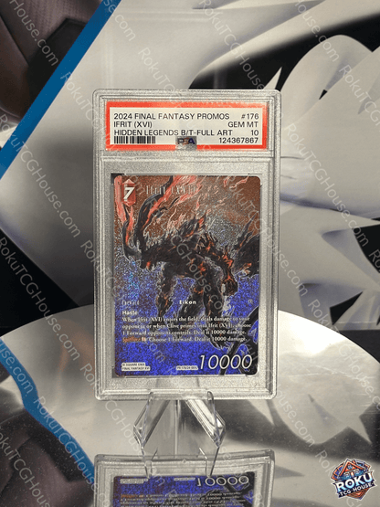 Ifrit (XVI) - Hidden Legends - Final Fantasy TCG Card (PSA 10)