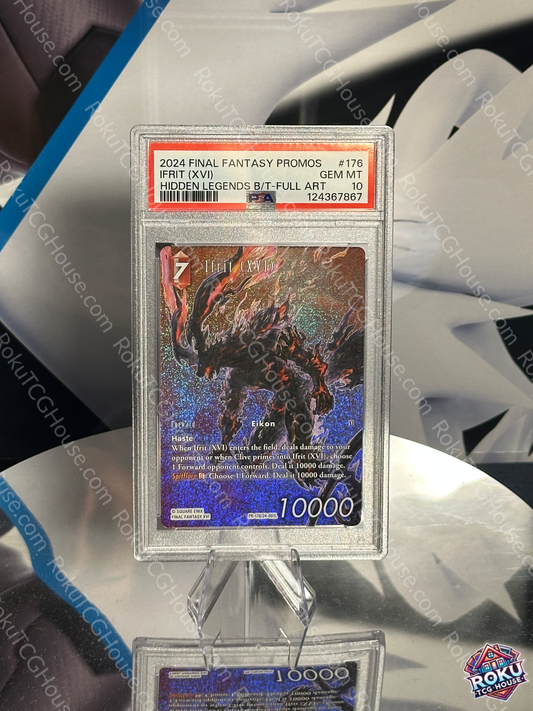 Ifrit (XVI) - Final Fantasy TCG Card (PSA 10)