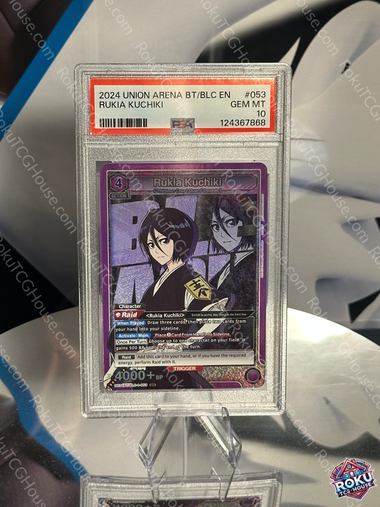 Rukia Kuchiki - Union Arena Card (PSA 10)