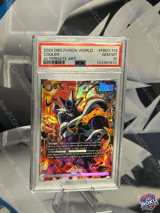 Cooler - Dragon Ball Super Card (PSA 10)