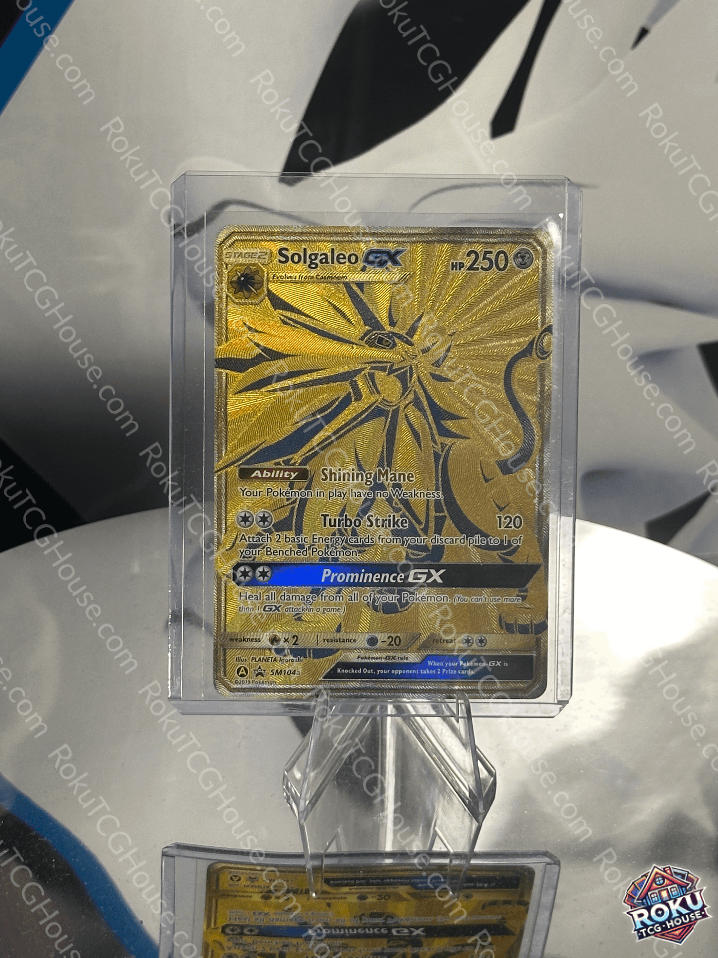 solgaleo gx gold pokemon card Pokemon Sun & Moon Base Set Ultra Rare Solgaleo GX #89