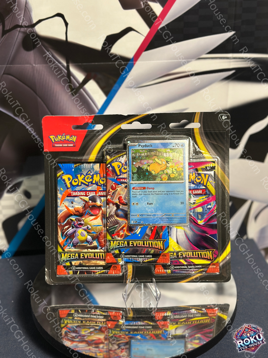 Mega Evolutions - 3 Pack Blister (Psyduck)