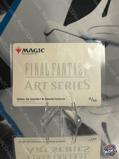 Quina, Qu Gourmet (11) (Art Series) - MTG: Final Fantasy - Magic Card (NM)