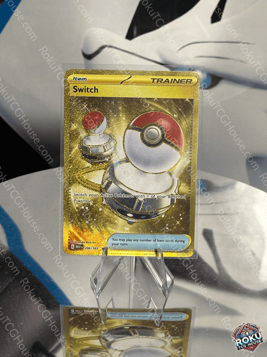 Switch (Gold) - SV: 151 - Pokemon Card (NM)