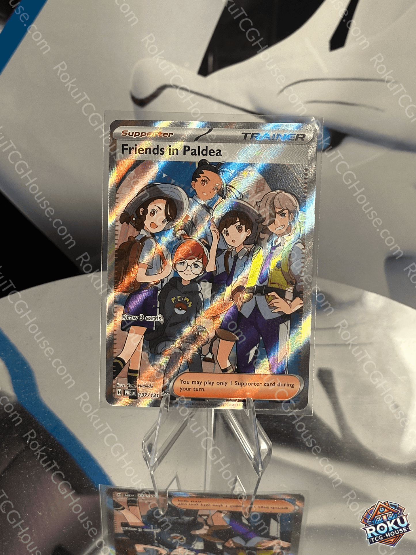 Friends In Paldea - Prismatic Evolutions - Pokemon Card (NM)