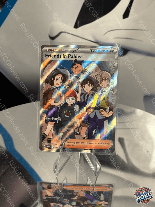 Friends In Paldea - Prismatic Evolutions - Pokemon Card (NM)