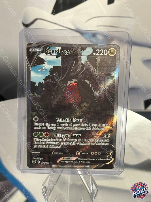 Regidrago V - Silver Tempest - Pokemon Card (NM)