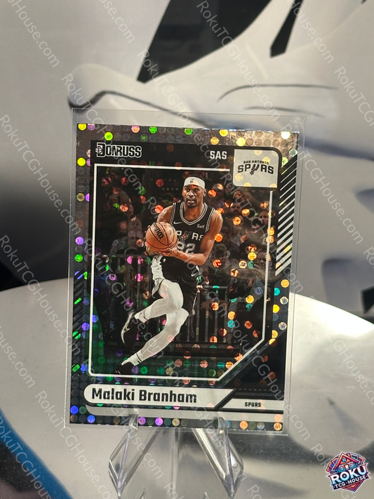 Malaki Branham (Disco) - 2024 Panini Donruss NBA Card (NM)