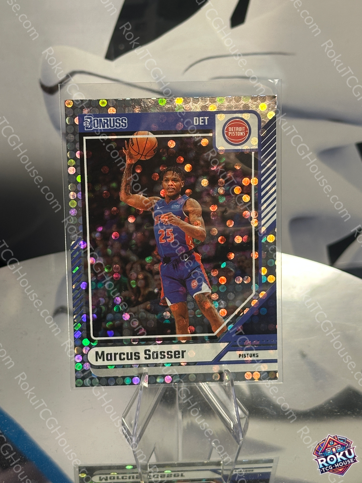 Marcus Sasser (Disco) - 2024 Panini Donruss NBA Card (NM)