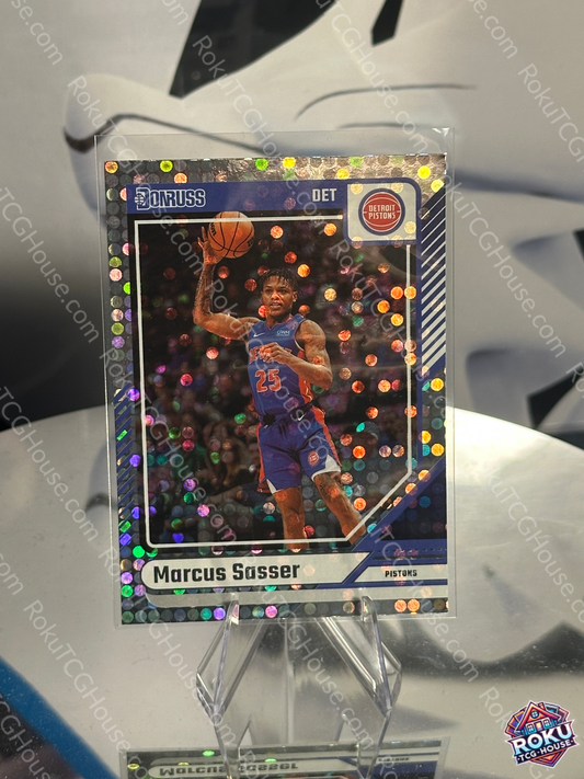 Marcus Sasser (Disco) - 2024 Panini Donruss NBA Card (NM)