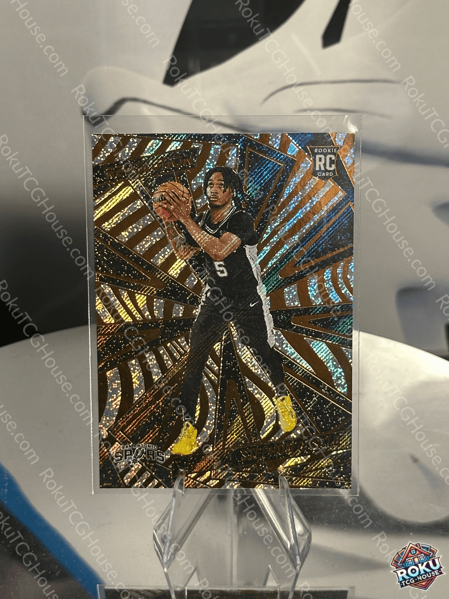 Stephon Castle (Rookie Card) - 2024 Panini Revolution NBA Card (NM)