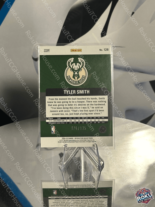 Tyler Smith (26/135) (Rookie, Scope) - 2024 Panini Revolution NBA Card (NM)