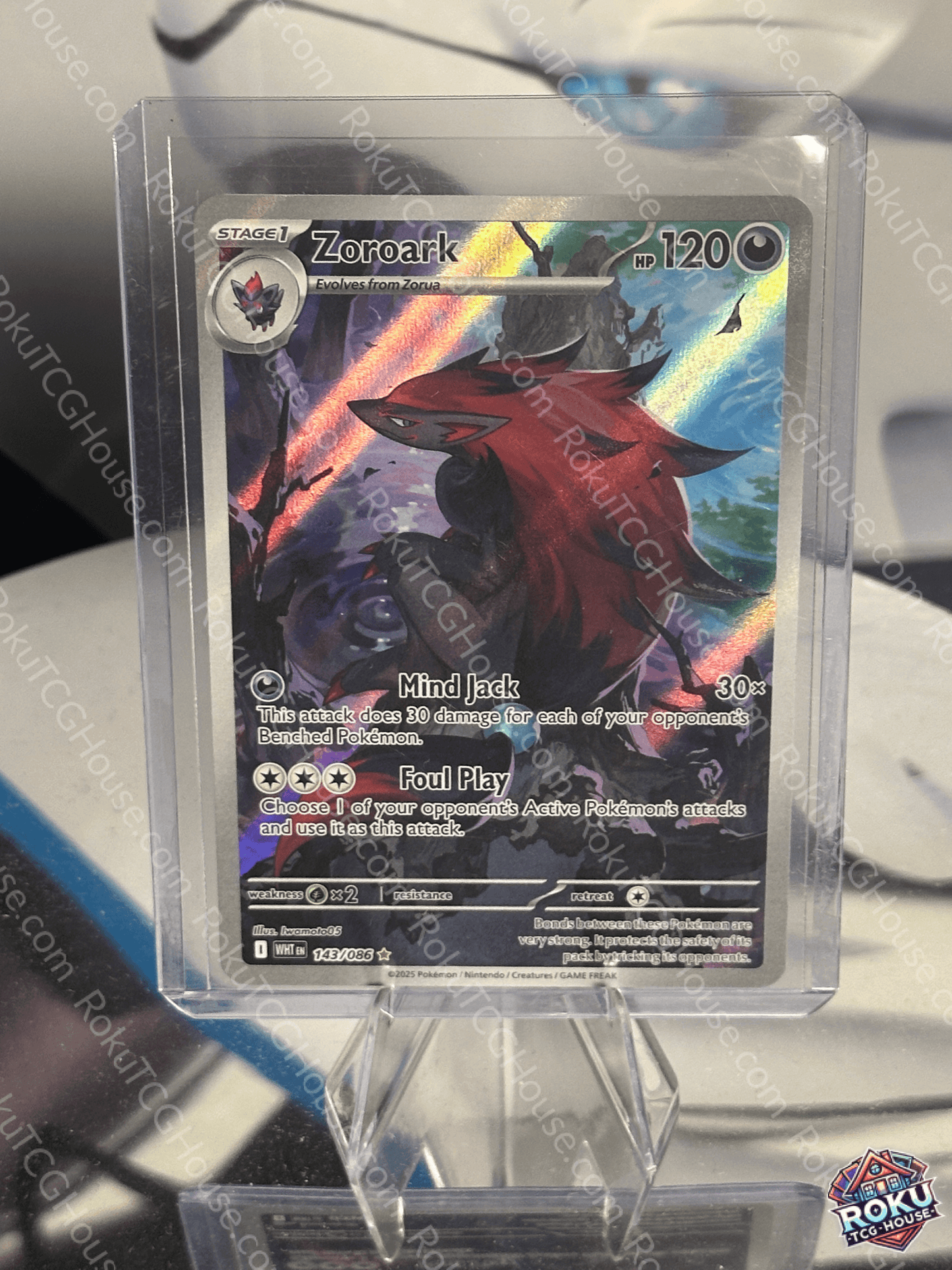Zoroark - White Flare - Pokemon Card (NM)