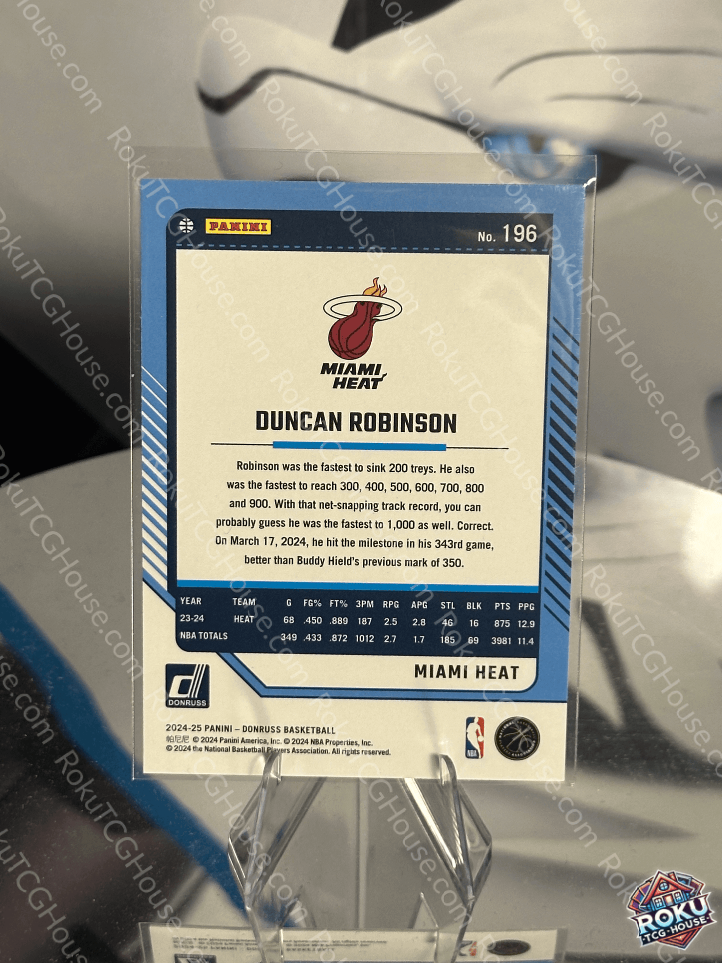 Duncan Robinson - 2024 Panini Donruss NBA Card (NM)