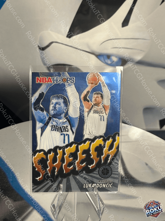 Luka Doncic (Sheesh) - 2023 Panini Premium Stock NBA Card (NM)