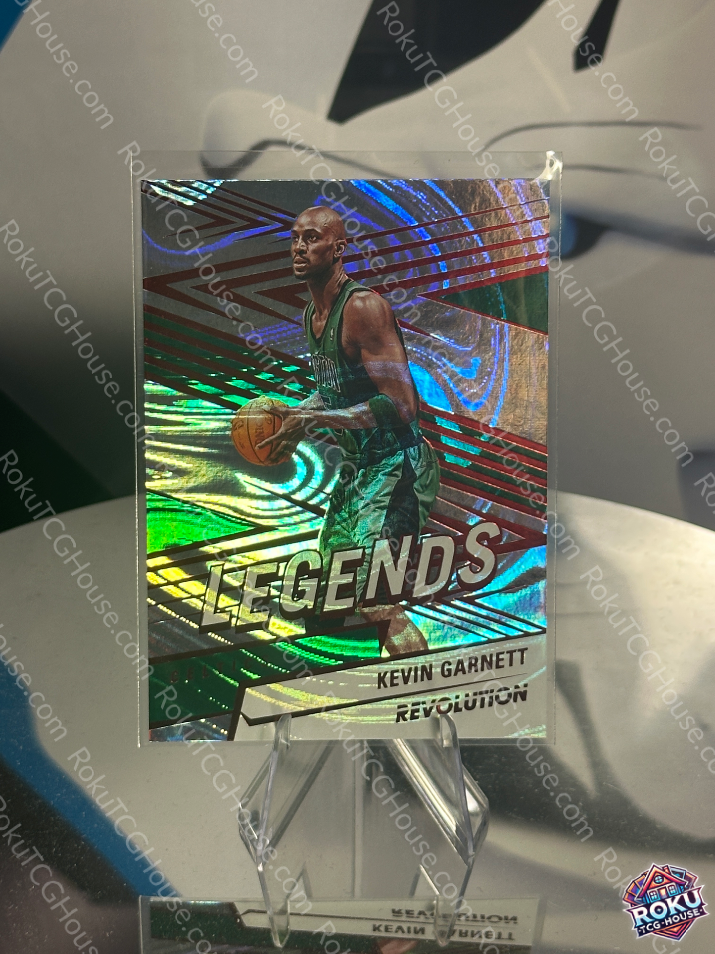 Kevin Garnett (Legends, Swirl) - 2024 Panini Revolution NBA Card (NM)