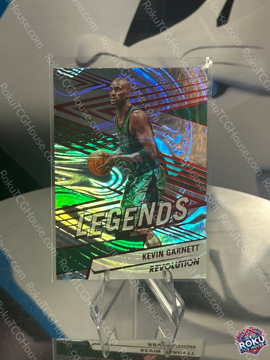 Kevin Garnett (Legends, Swirl) - 2024 Panini Revolution NBA Card (NM)