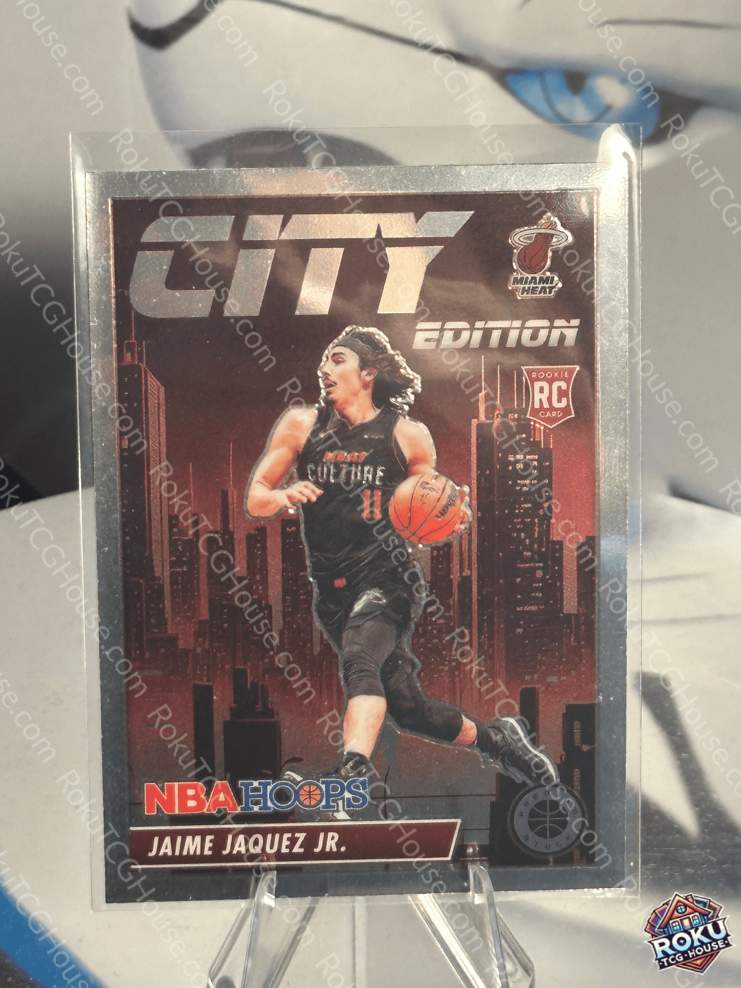 Jaime Jaquez Jr. (Rookie, City Edition) - 2023 Panini Premium Stock NBA Card (NM)