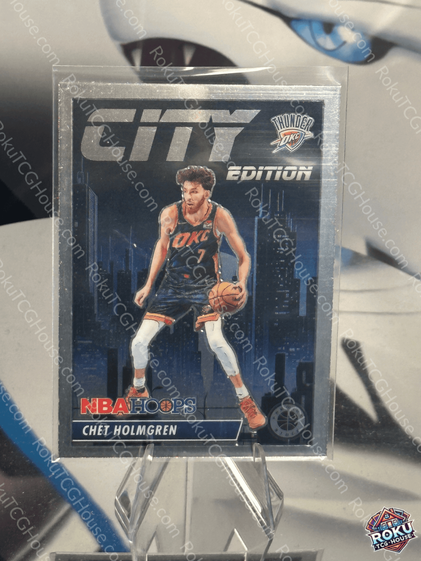 Chet Holmgren (City Ed.) - 2023 Panini Premium Stock NBA Card (NM)