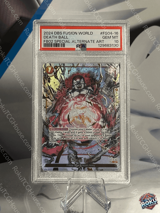Death Ball - Dragon Ball Super Card (PSA 10)
