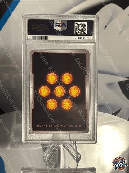 SS Son Goku, Pride of the Saiyans - Dragon Ball Super Card (PSA 10)