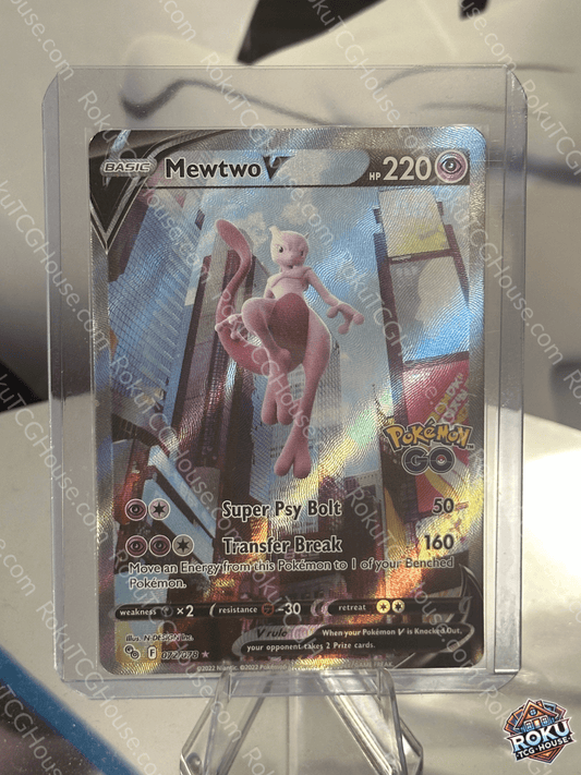 Mewtwo V - Pokemon Go - Pokemon Card (NM)