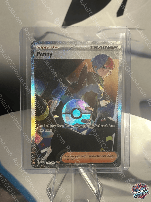Penny - Paldean Fates - Pokemon Card (NM)