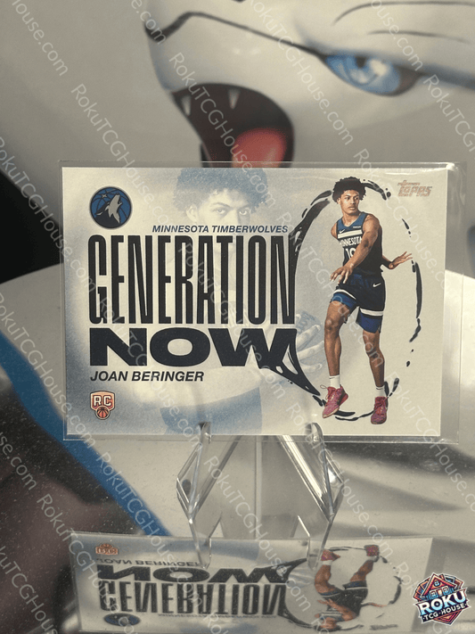 Joan Beringer (Rookie, Generation Now) - '25-'26 Topps NBA Card (NM)