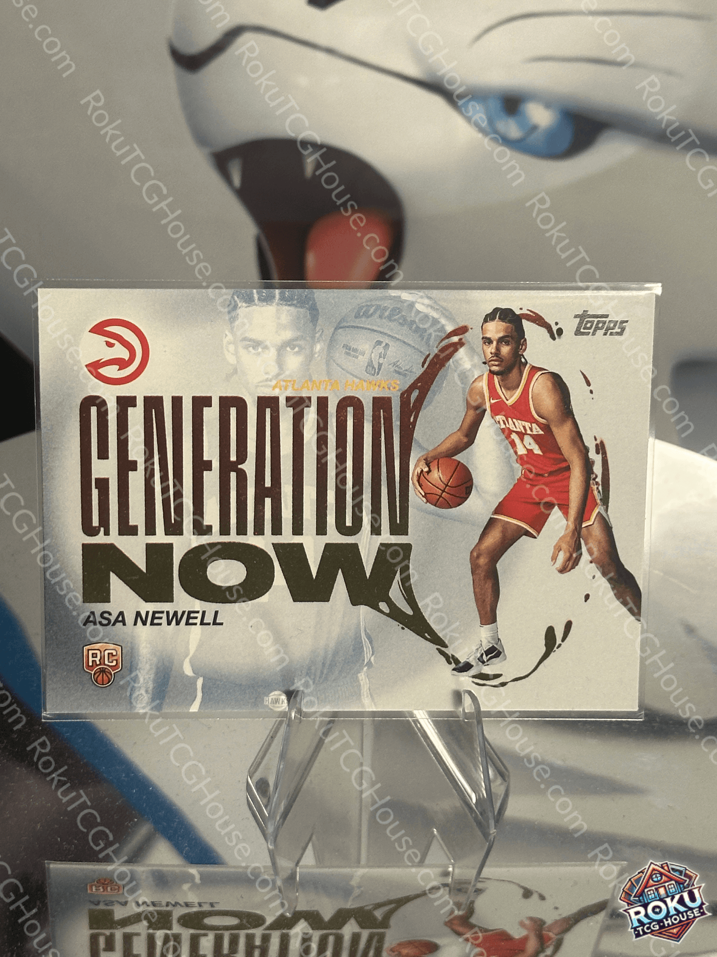 Asa Newell (Rookie, Generation Now) - '25-'26 Topps NBA Card (NM)
