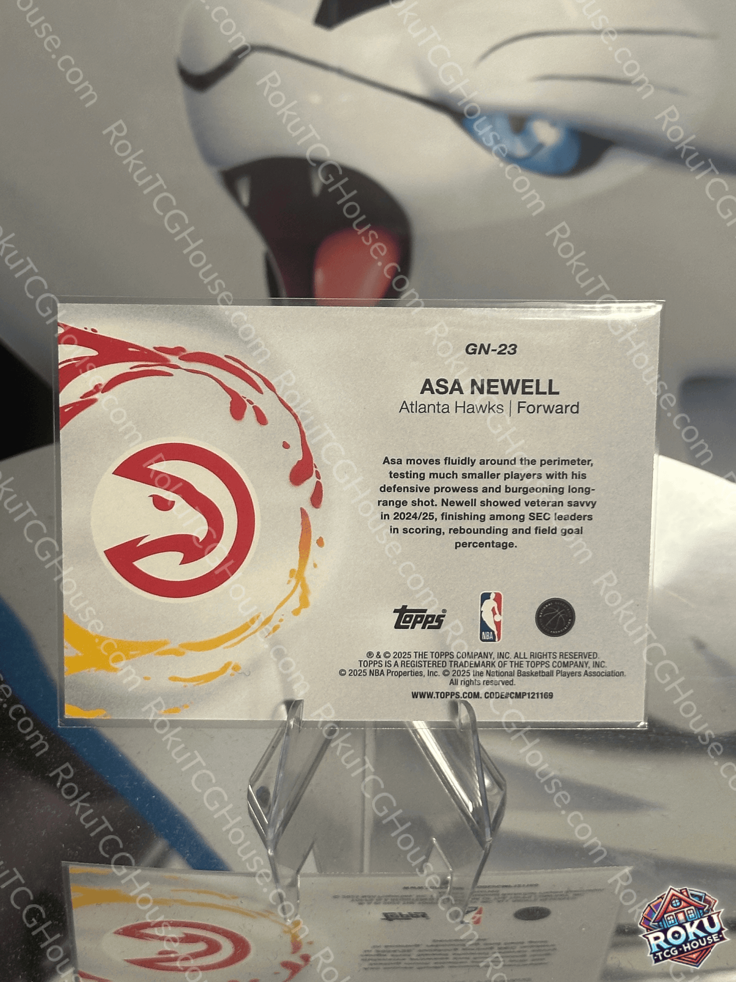 Asa Newell (Rookie, Generation Now) - '25-'26 Topps NBA Card (NM)