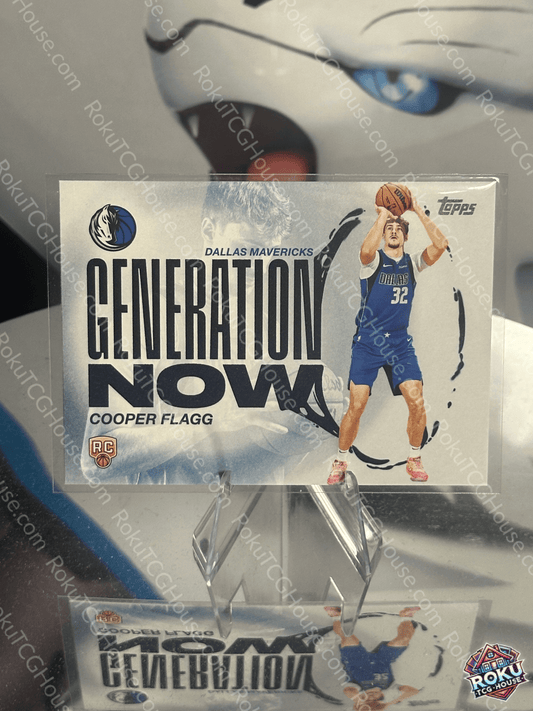 Cooper Flagg (Rookie, Generation Now) - '25-'26 Topps NBA Card (NM)