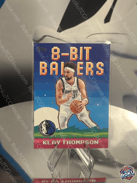Klay Thompson (8-Bit Ballers) - '25-'26 Topps NBA Card (NM)