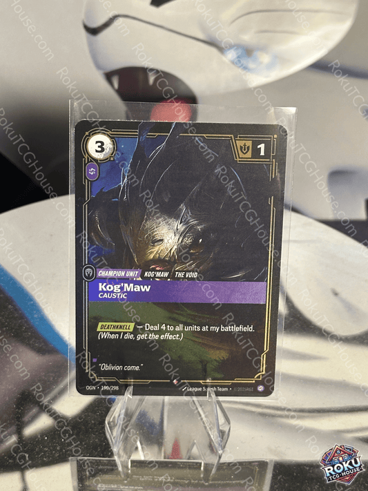 Kog'Maw - Origins - Riftbound Card (NM)