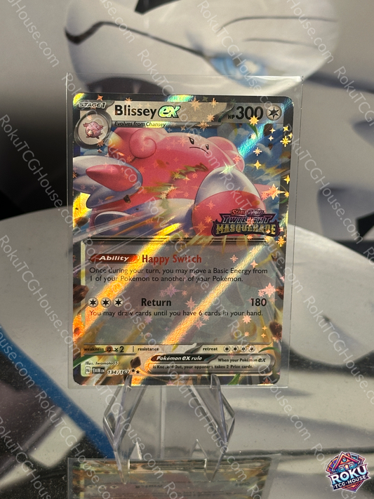 Blissey EX (Twilight Masquerade Stamp) - Pokemon Card (NM)