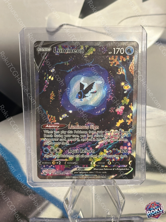 Lumineon V - Crown Zenith - Pokemon Card (NM)