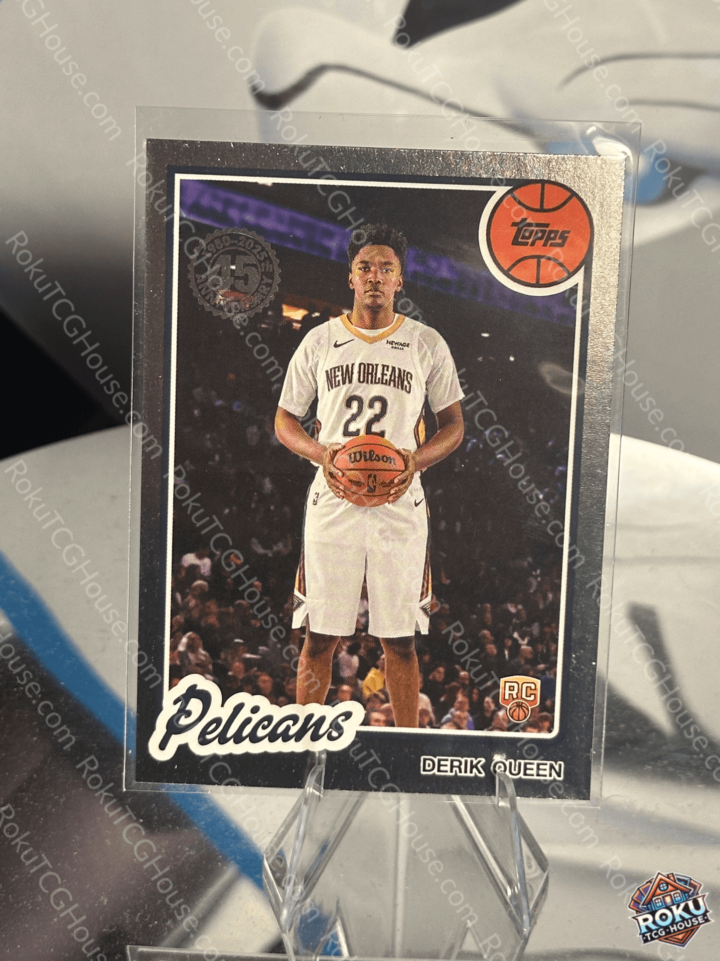 Derik Queen (Rookie) - '25-'26 Topps NBA Card (NM)