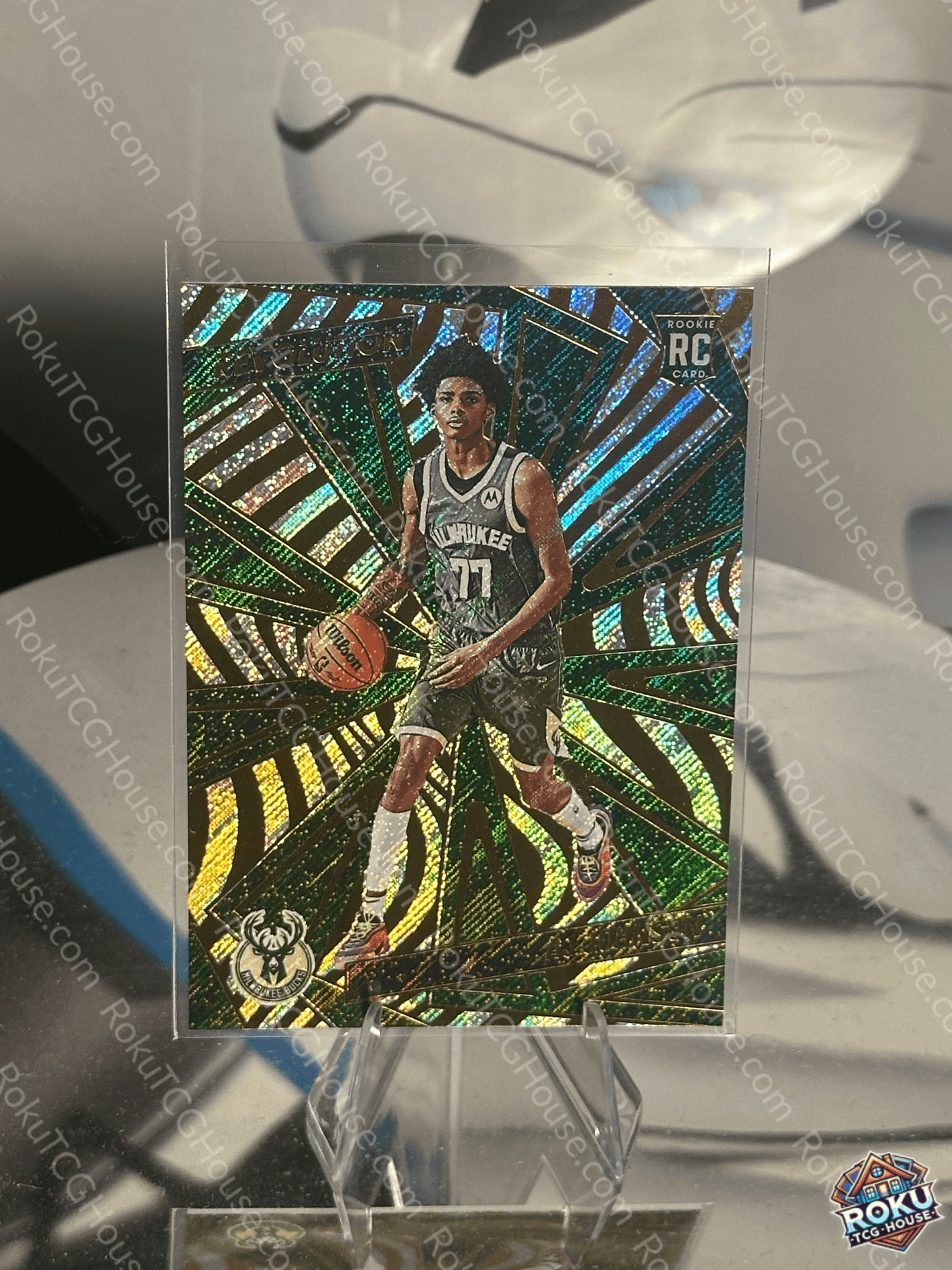 AJ Johnson (Rookie) - '24-'25 Panini Revolution NBA Card (NM)