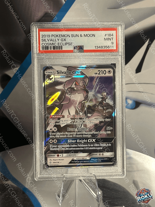 Silvally GX - Cosmic Eclipse - Pokemon Card (PSA 9)