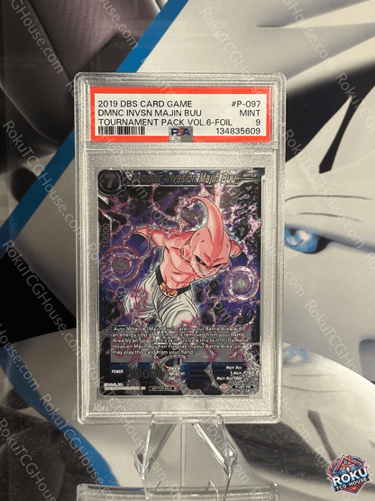 Demonic Invasion Majin Buu - Tournament Pack Vol. 6 - Dragon Ball Super Card (PSA 9)