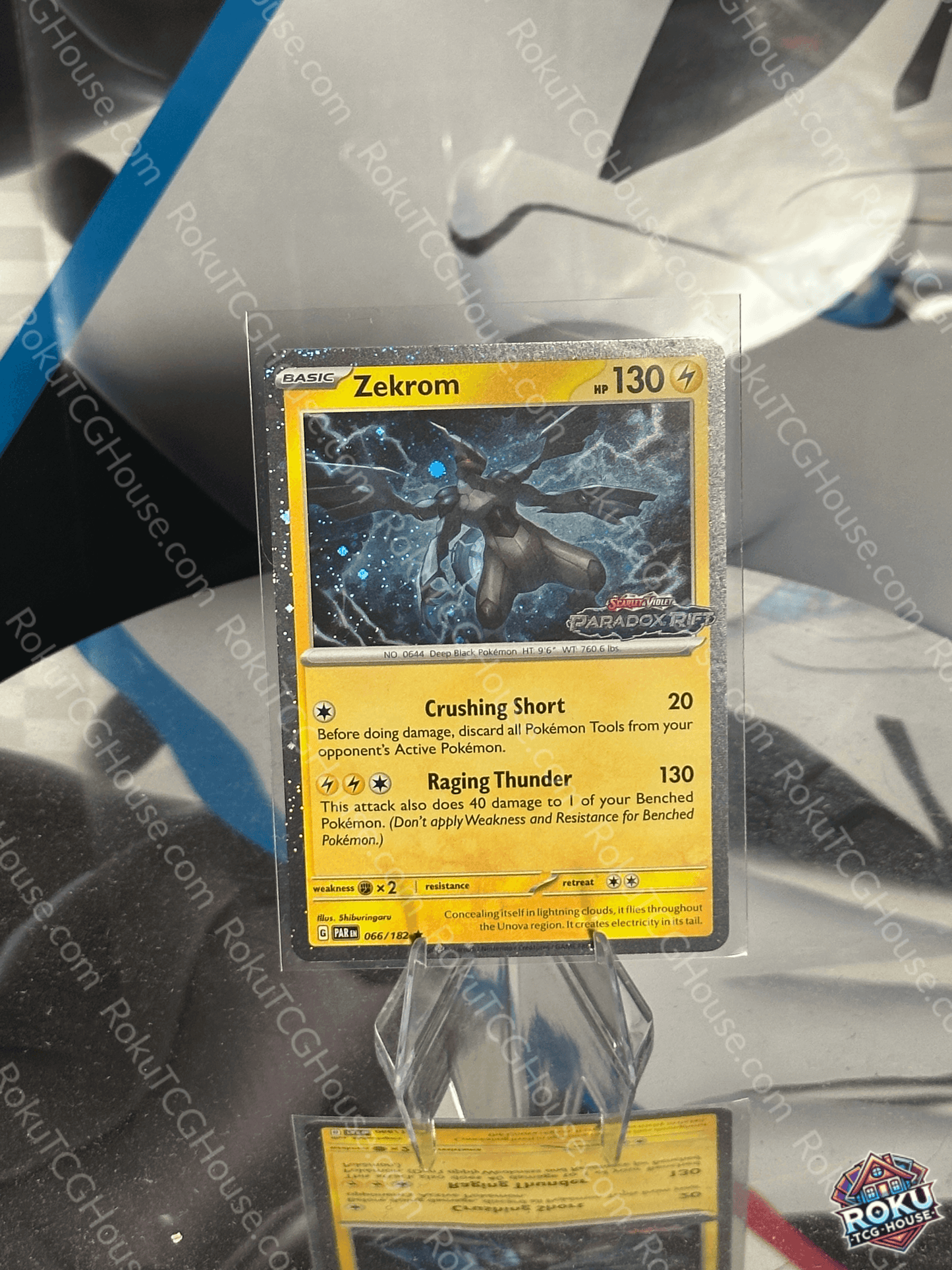 Zekrom (Paradox Rift Stamped) - Paradox Rift - Pokemon Card (NM)