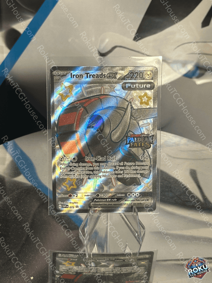 Iron Treads EX (66/91) (Paldean Fates Stamp) - Paldean Fates - Pokemon Card (NM)
