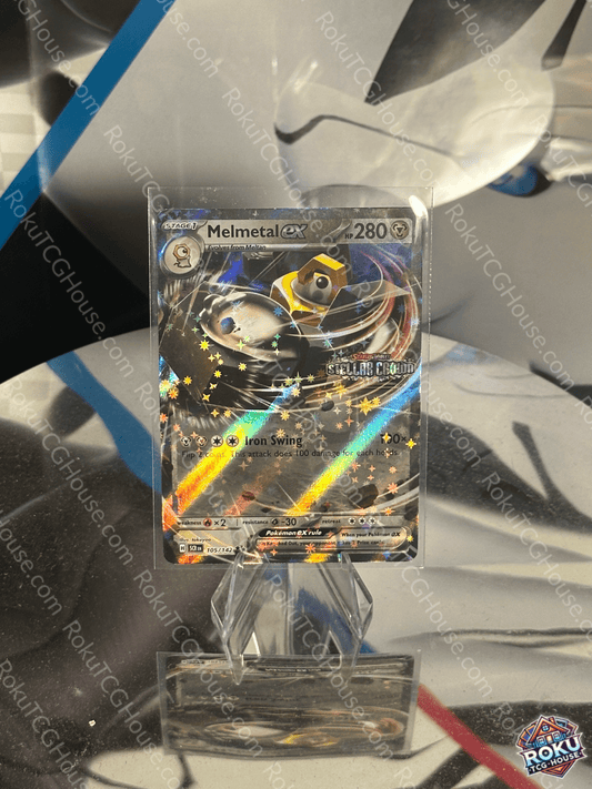 Melmetal EX (Stellar Crown Stamp) - Stellar Crown - Pokemon Card (NM)
