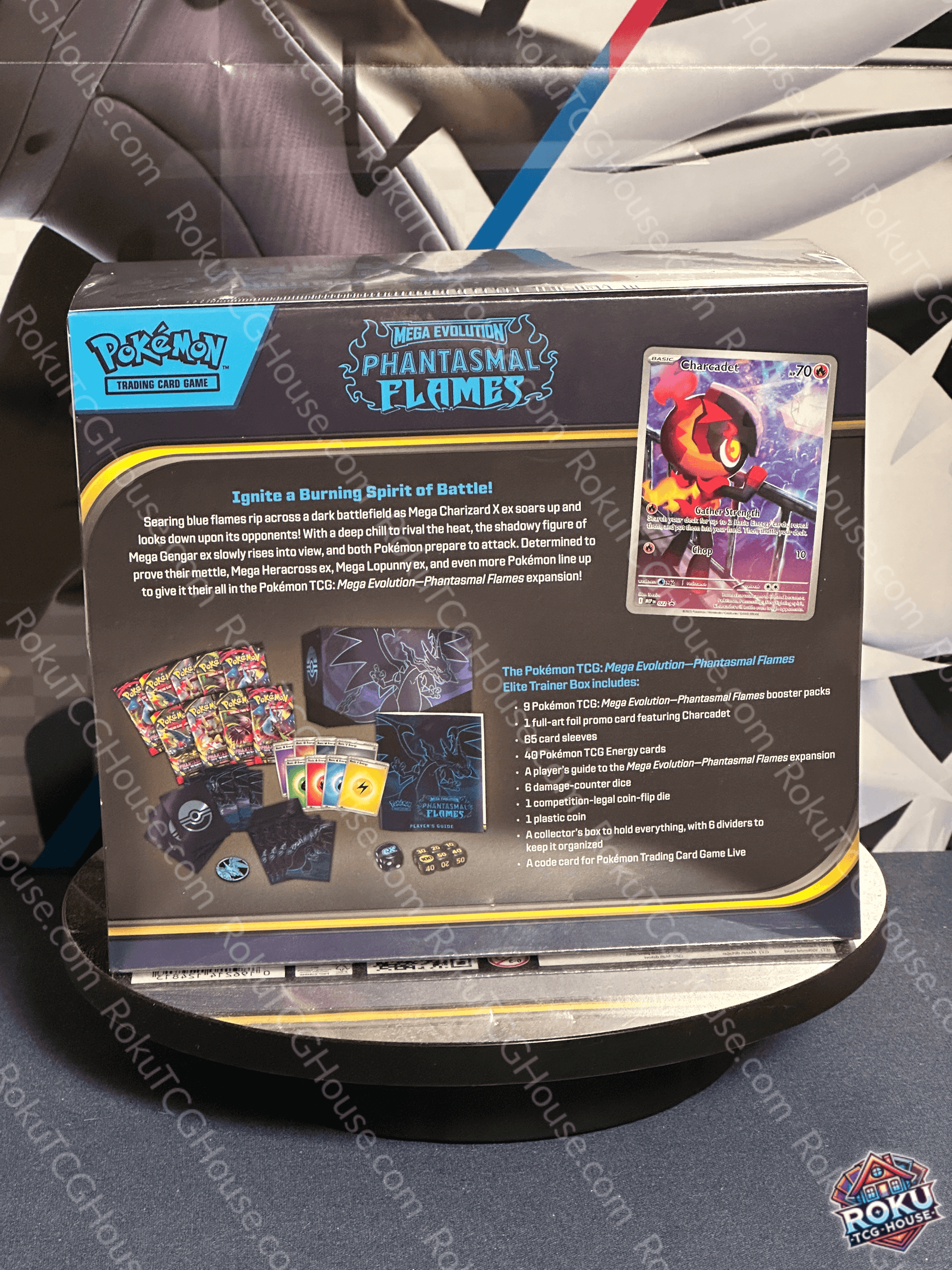 pokemon trading card game phantasmal flames elite trainer box Phantasmal Flames