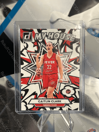 Caitlin Clark (My House) - 2025 Panini Donruss WNBA Card (NM)