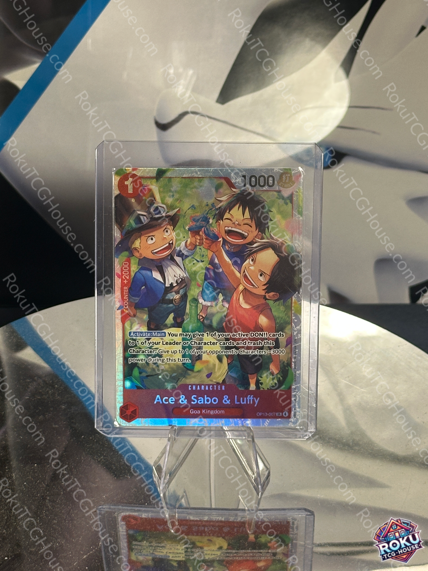 Ace & Sabo & Luffy - Carrying On His Will - One Piece Card (NM)